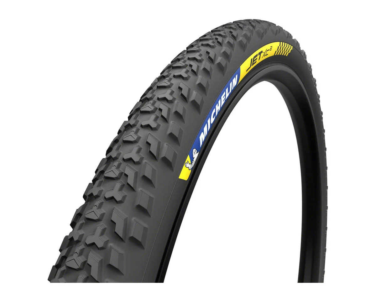 Michelin Jet XC2 Racing Mountain Tire (Black) (Tubeless) (29") (2.25")